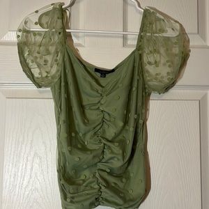 Green Dressy Shirt